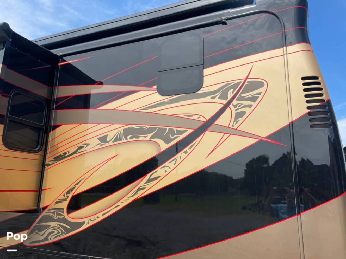 A photo of this 2015 Entegra Coach Cornerstone 45B