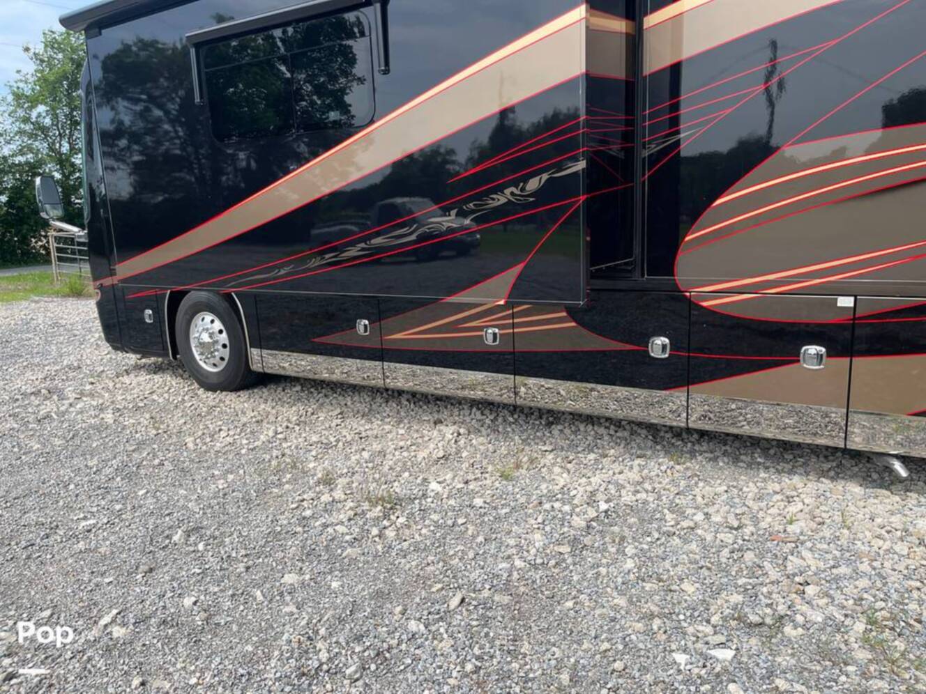 A photo of this 2015 Entegra Coach Cornerstone 45B