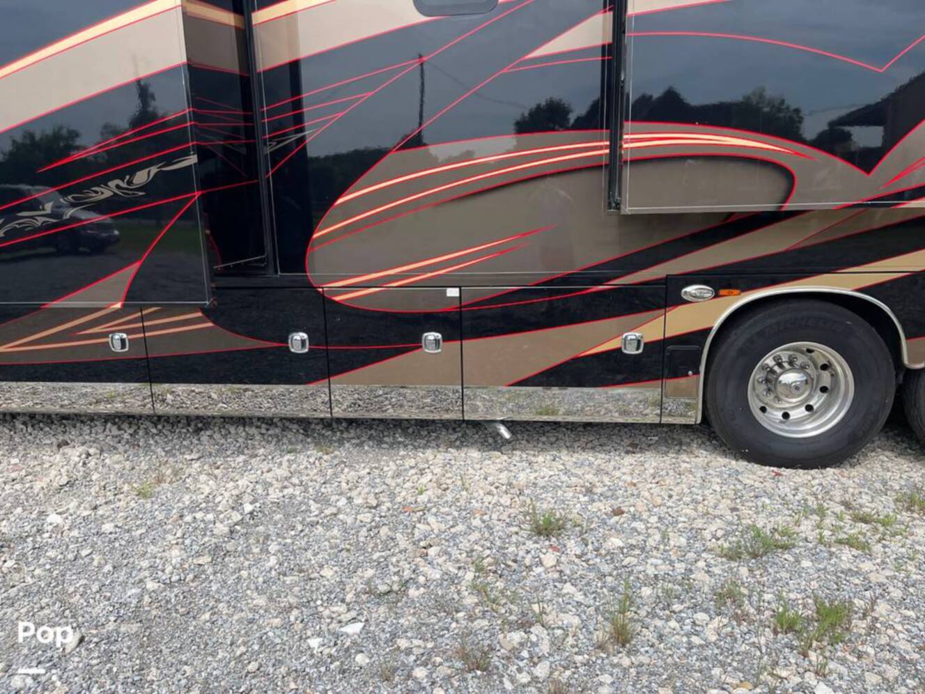 A photo of this 2015 Entegra Coach Cornerstone 45B