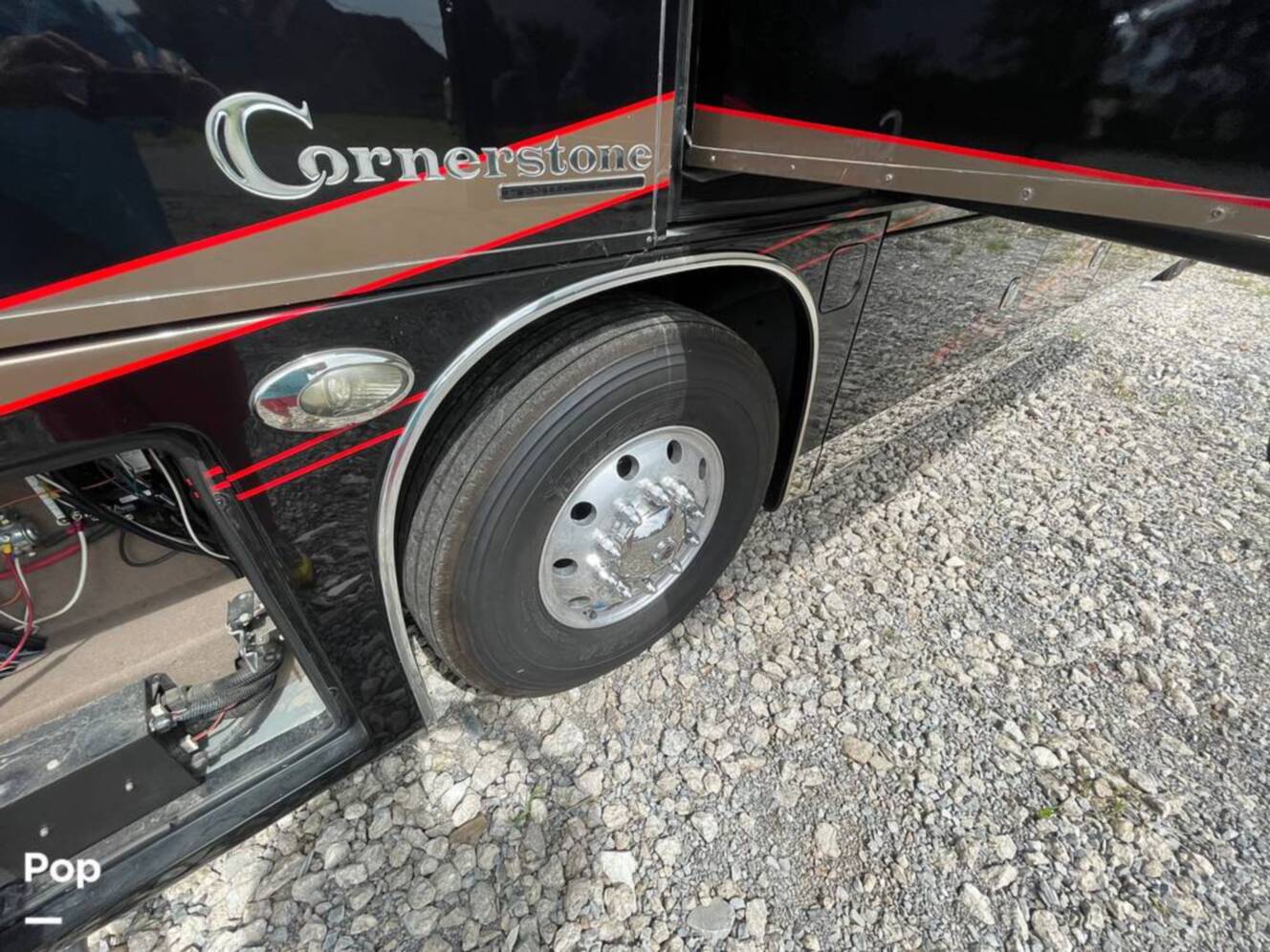 A photo of this 2015 Entegra Coach Cornerstone 45B