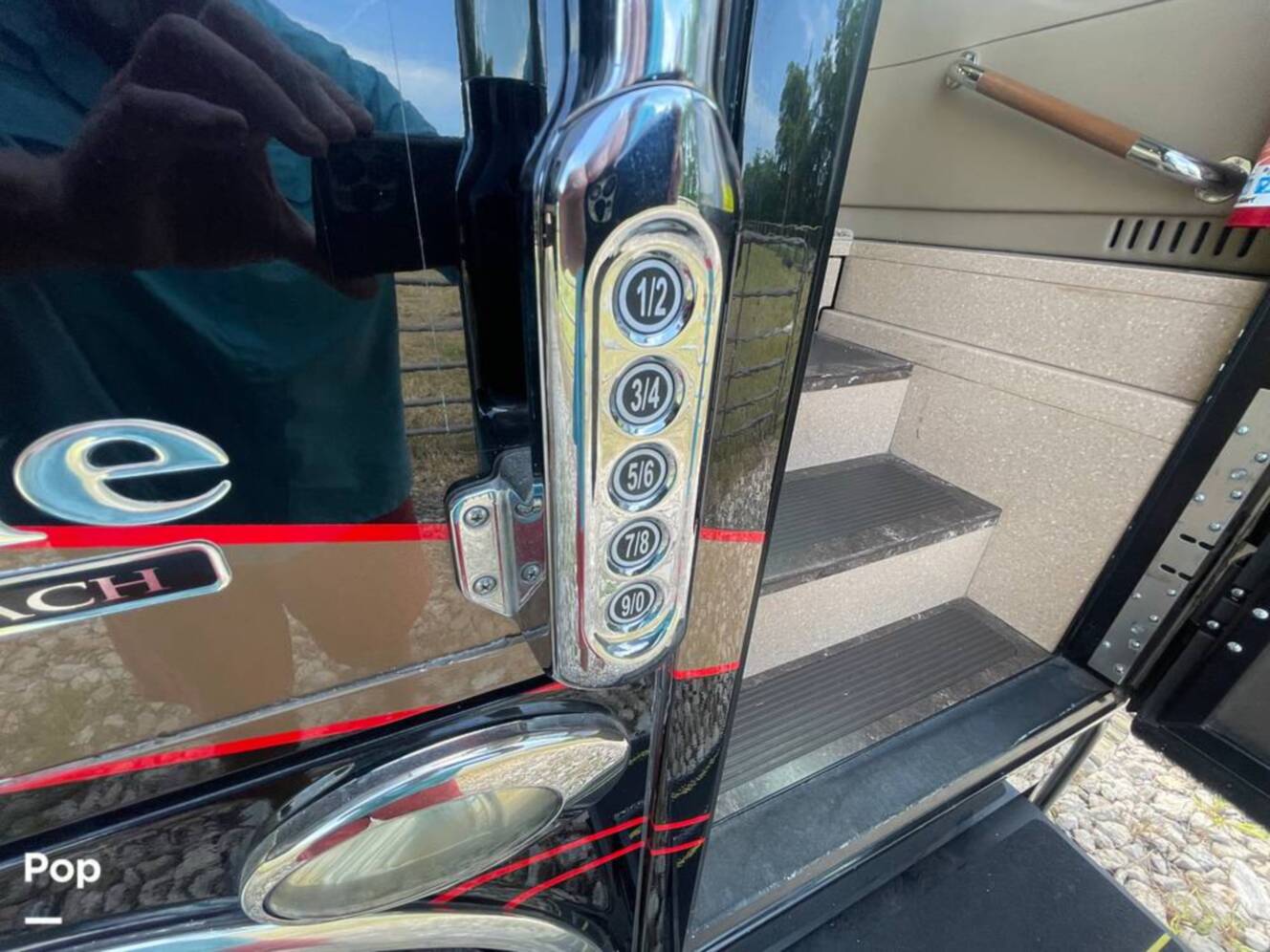 A photo of this 2015 Entegra Coach Cornerstone 45B