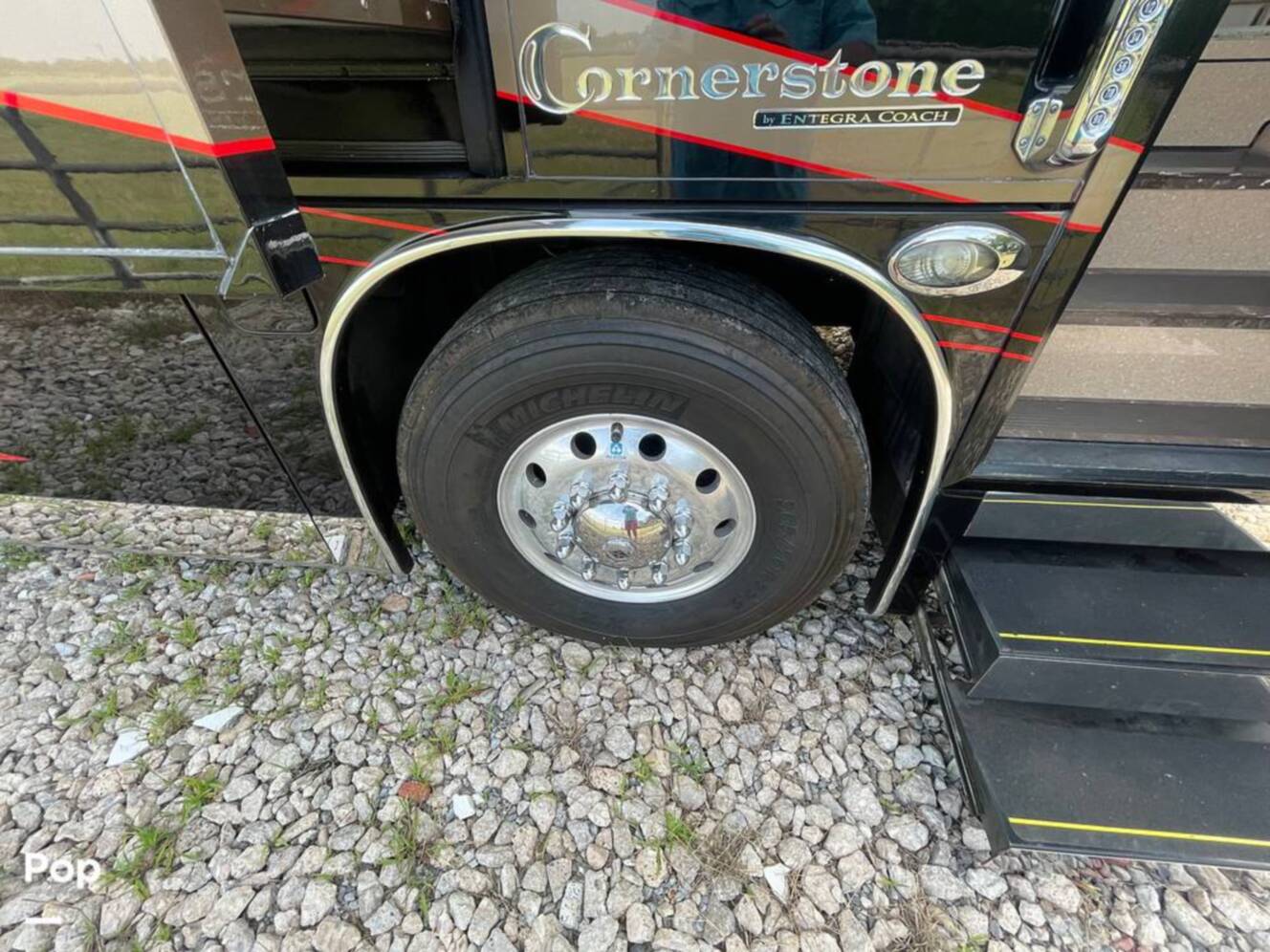 A photo of this 2015 Entegra Coach Cornerstone 45B