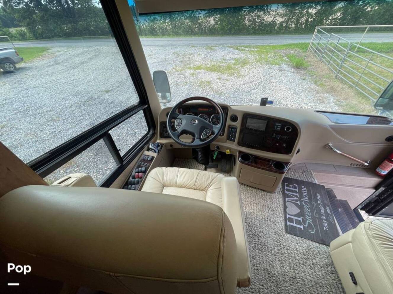 A photo of this 2015 Entegra Coach Cornerstone 45B