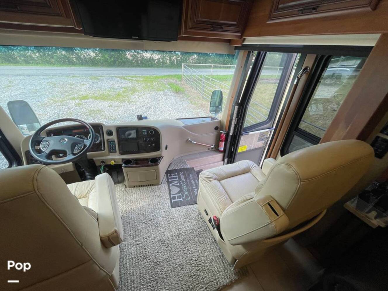 A photo of this 2015 Entegra Coach Cornerstone 45B
