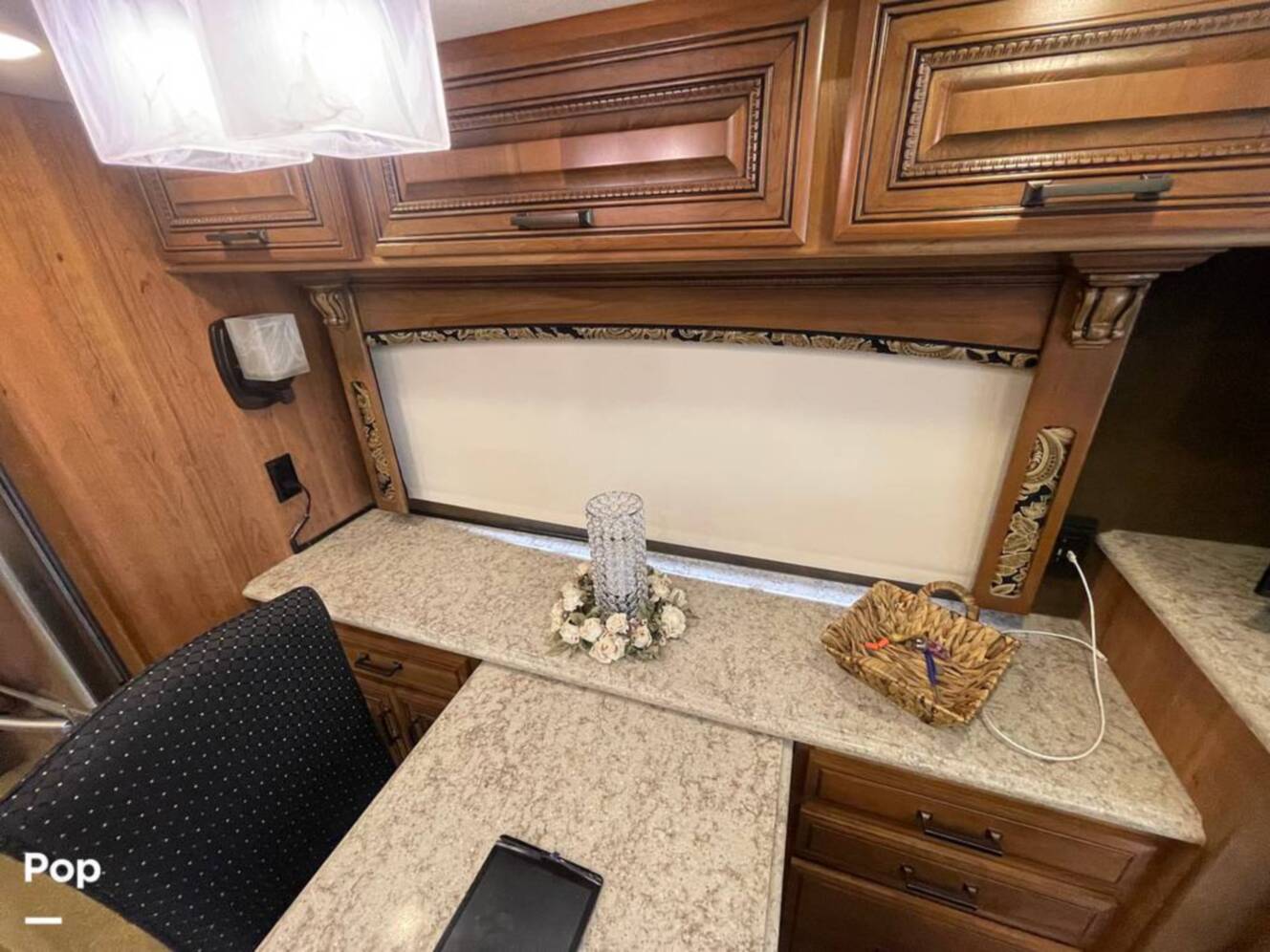 A photo of this 2015 Entegra Coach Cornerstone 45B