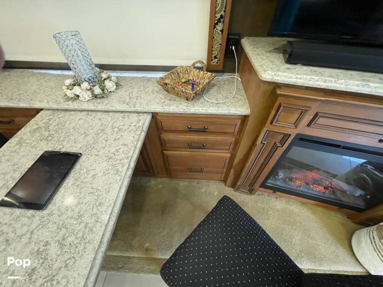 A photo of this 2015 Entegra Coach Cornerstone 45B