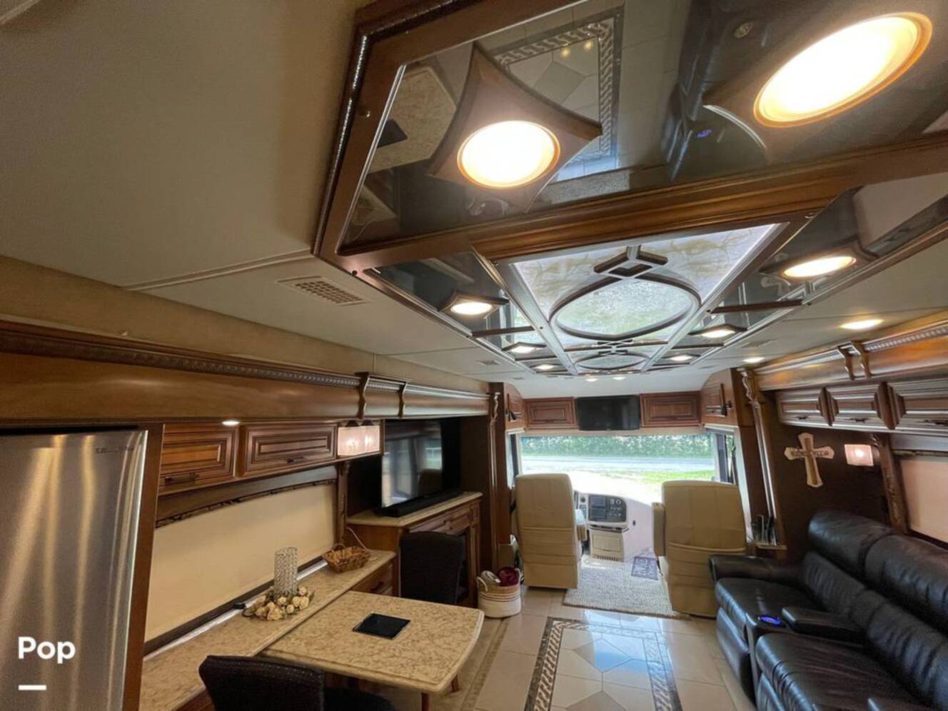 A photo of this 2015 Entegra Coach Cornerstone 45B