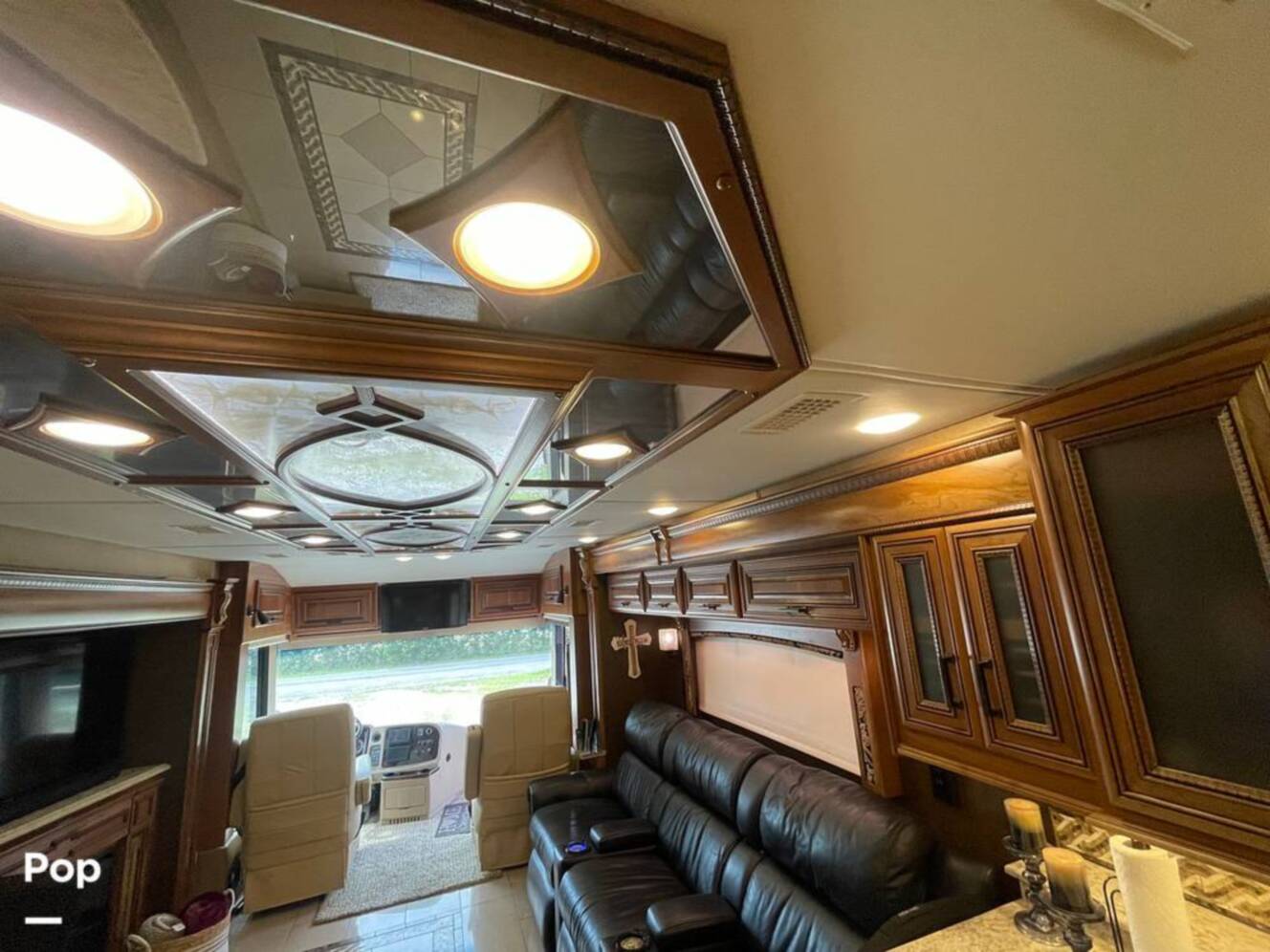 A photo of this 2015 Entegra Coach Cornerstone 45B