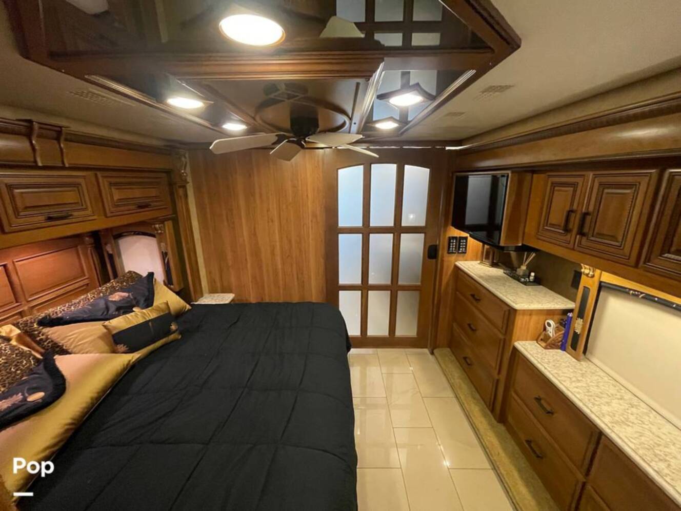 A photo of this 2015 Entegra Coach Cornerstone 45B