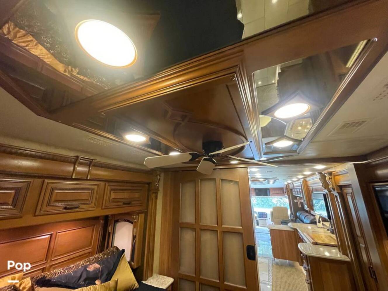 A photo of this 2015 Entegra Coach Cornerstone 45B