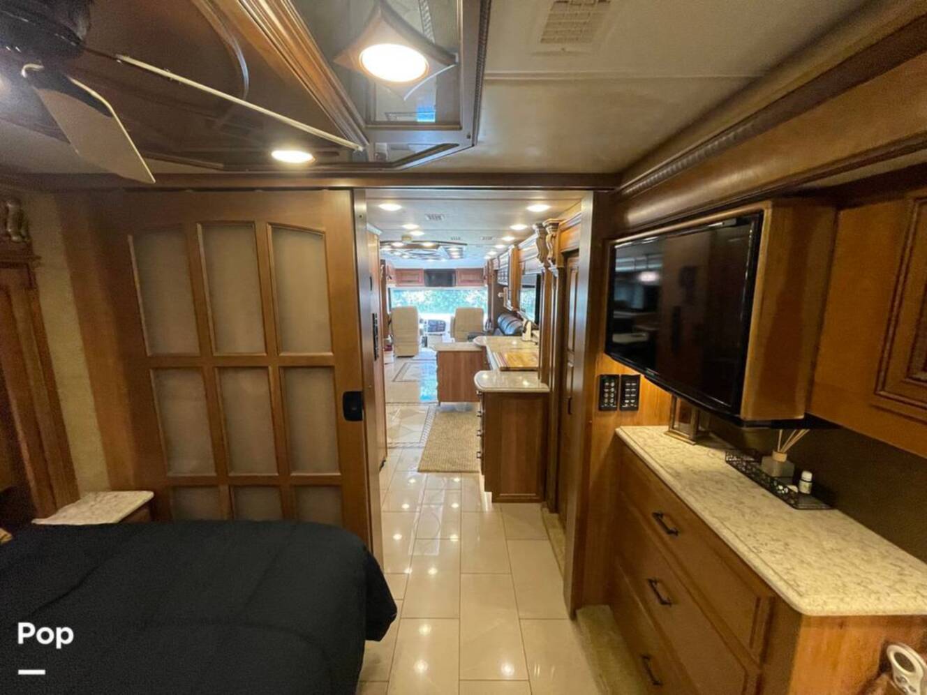 A photo of this 2015 Entegra Coach Cornerstone 45B