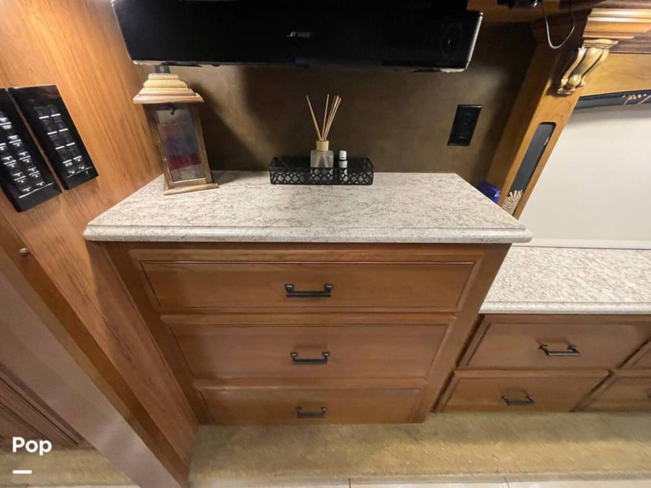 A photo of this 2015 Entegra Coach Cornerstone 45B