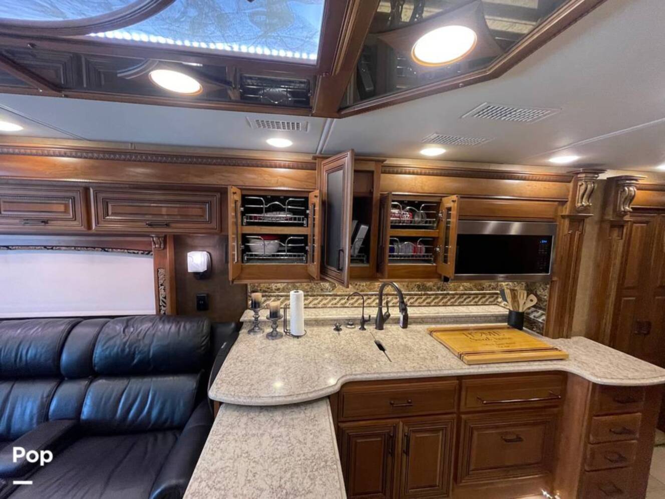 A photo of this 2015 Entegra Coach Cornerstone 45B