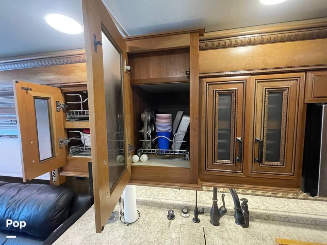 A photo of this 2015 Entegra Coach Cornerstone 45B