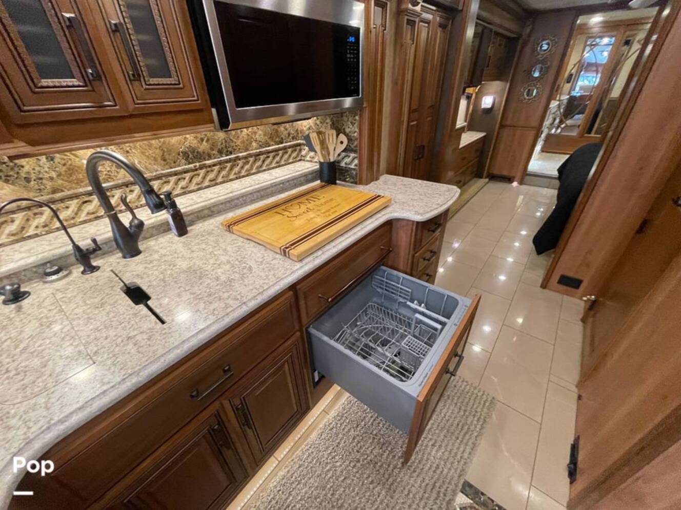 A photo of this 2015 Entegra Coach Cornerstone 45B