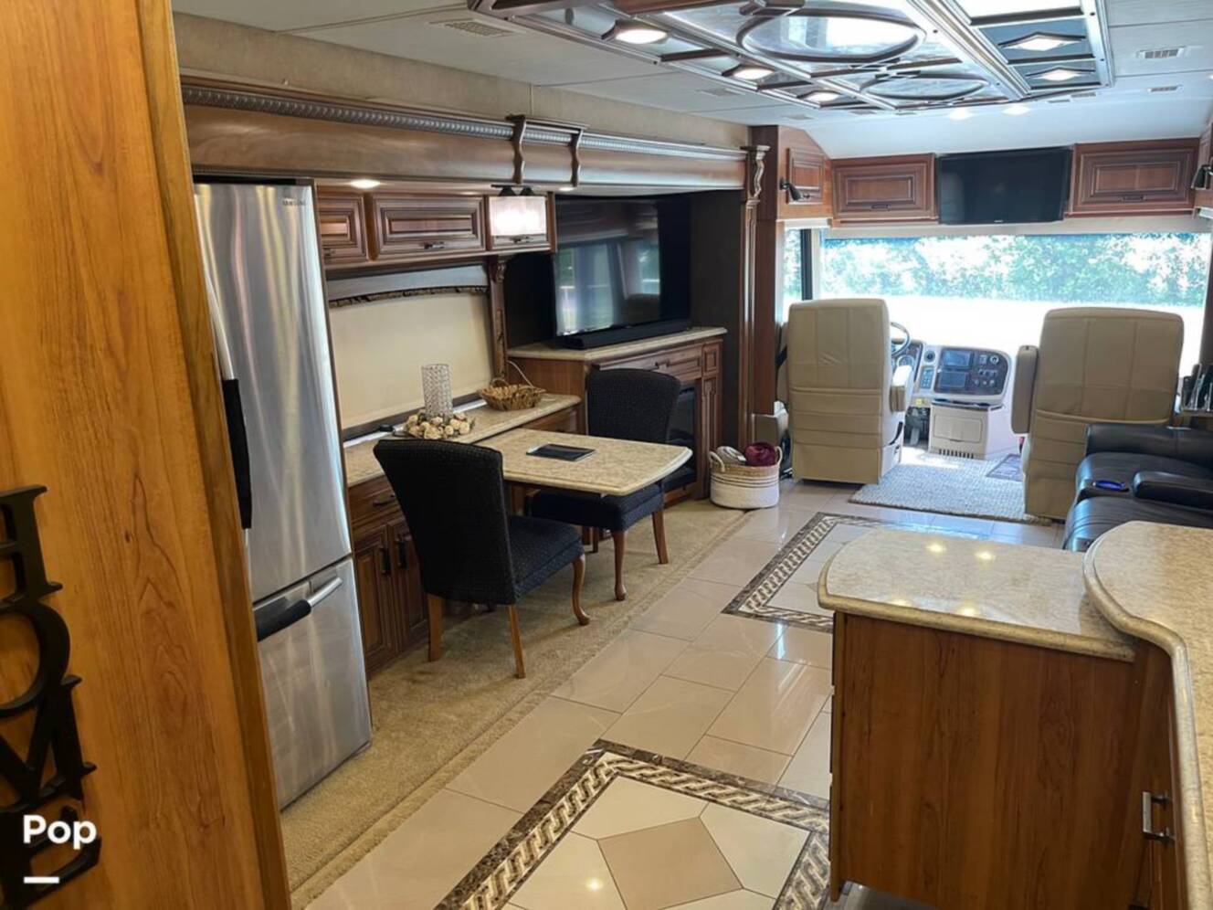 A photo of this 2015 Entegra Coach Cornerstone 45B