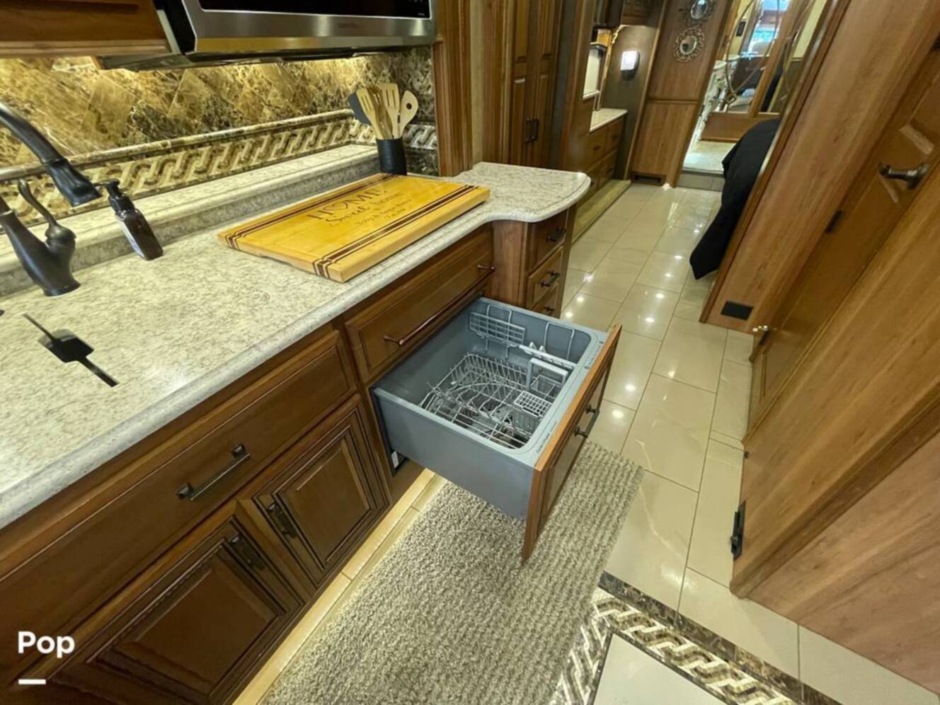 A photo of this 2015 Entegra Coach Cornerstone 45B