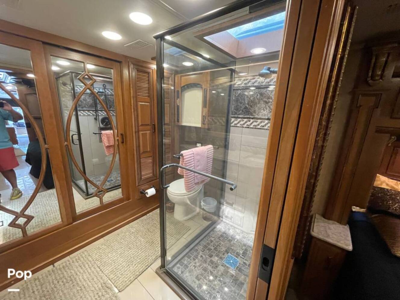A photo of this 2015 Entegra Coach Cornerstone 45B
