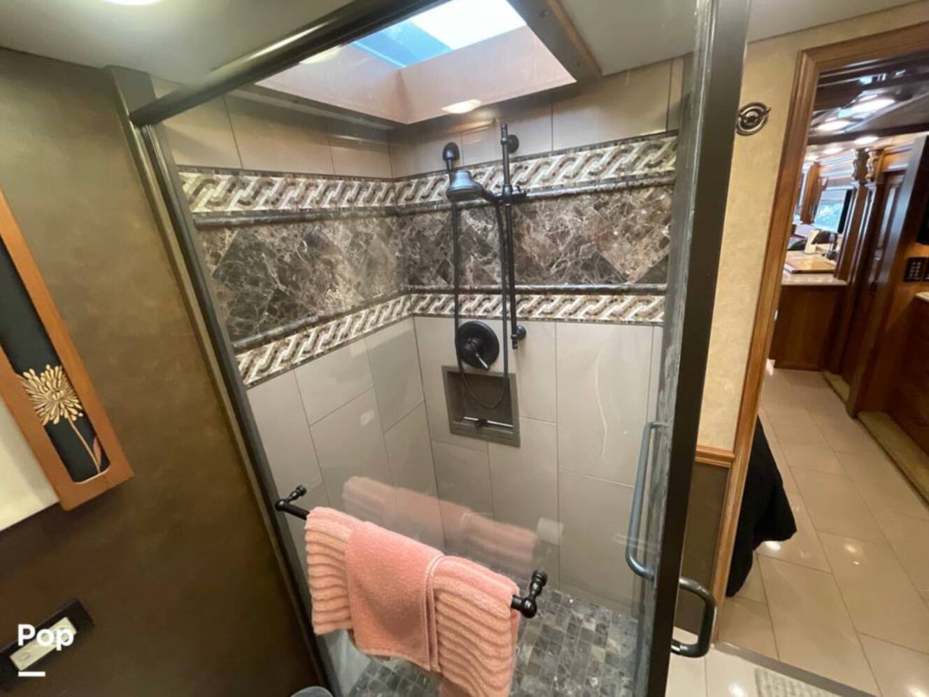 A photo of this 2015 Entegra Coach Cornerstone 45B
