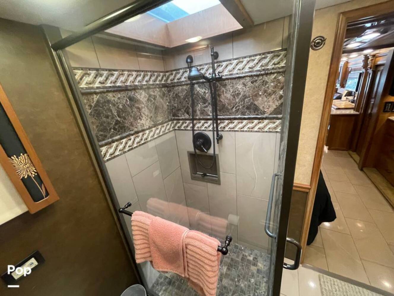 A photo of this 2015 Entegra Coach Cornerstone 45B