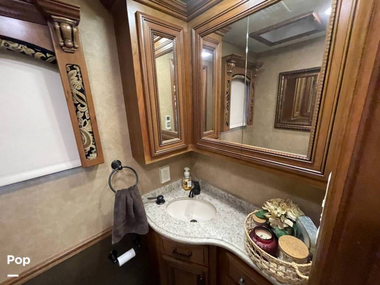 A photo of this 2015 Entegra Coach Cornerstone 45B