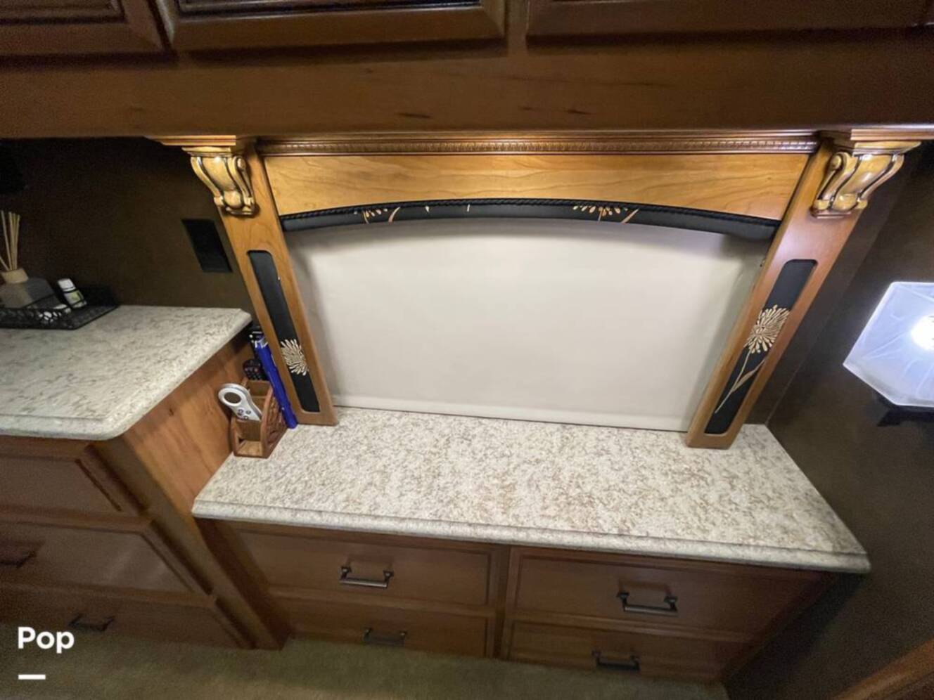 A photo of this 2015 Entegra Coach Cornerstone 45B