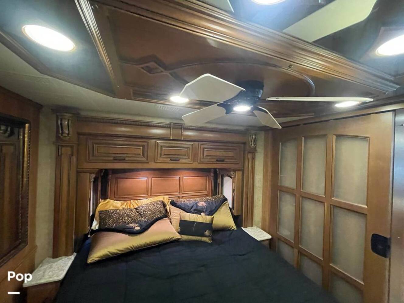 A photo of this 2015 Entegra Coach Cornerstone 45B