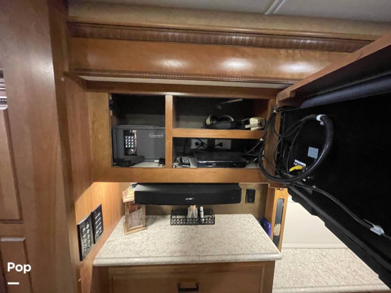 A photo of this 2015 Entegra Coach Cornerstone 45B