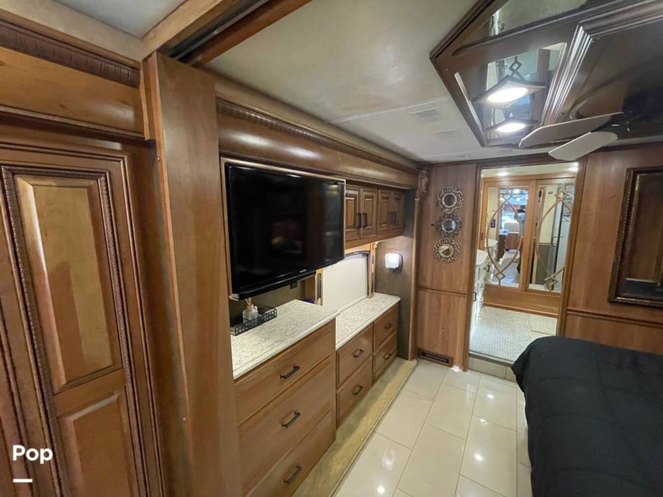 A photo of this 2015 Entegra Coach Cornerstone 45B