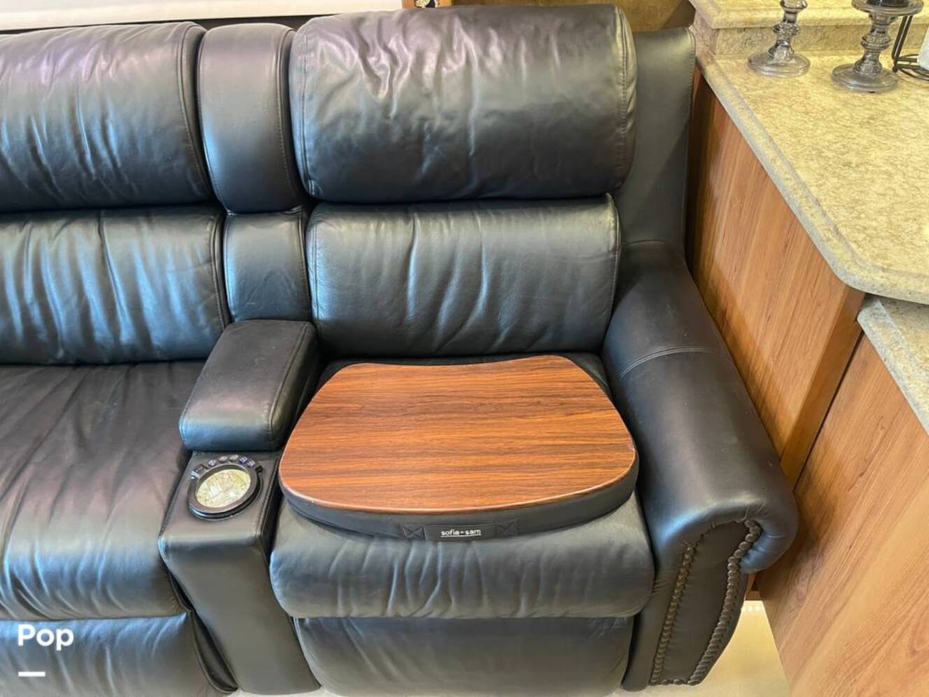 A photo of this 2015 Entegra Coach Cornerstone 45B