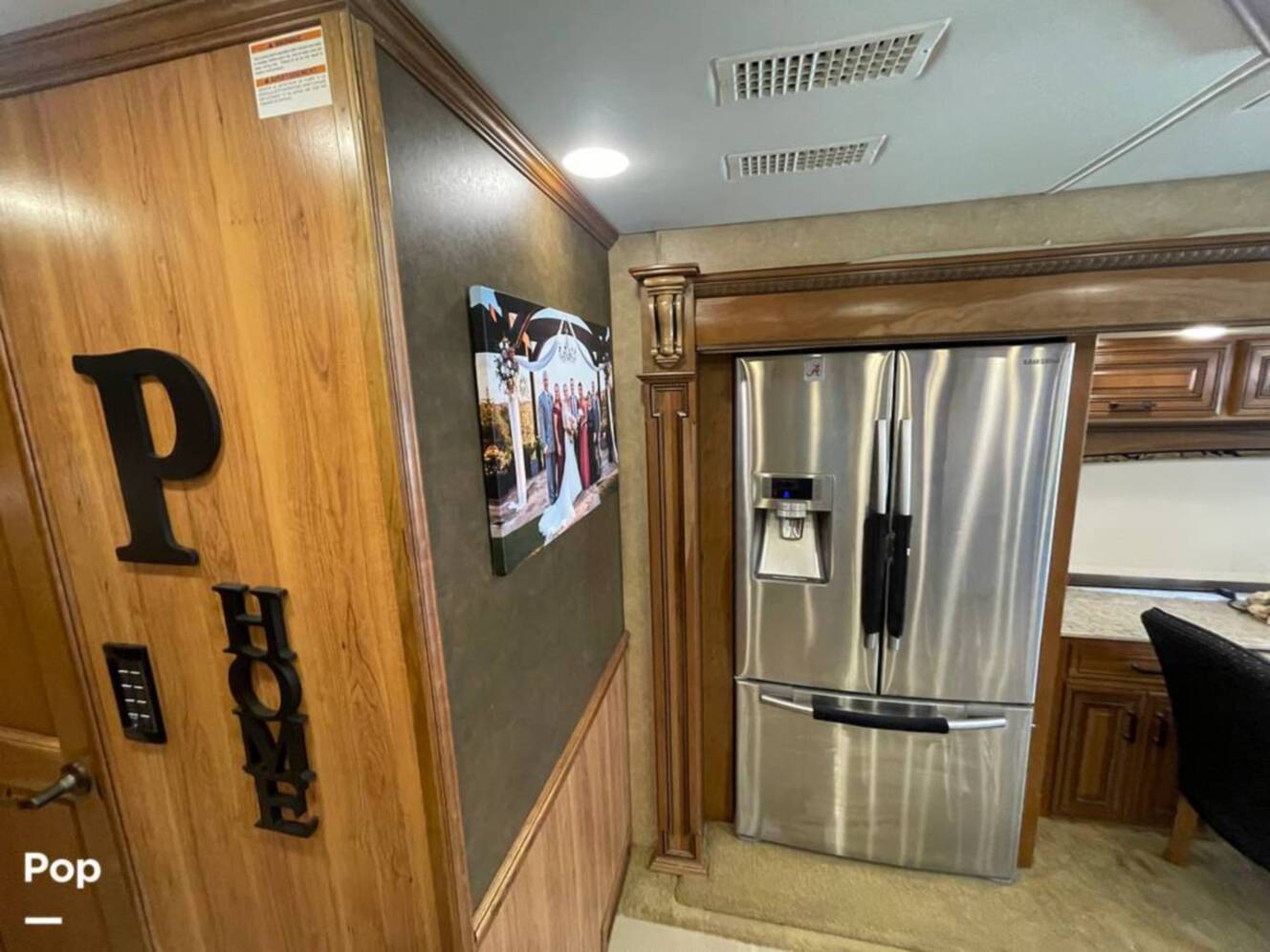 A photo of this 2015 Entegra Coach Cornerstone 45B
