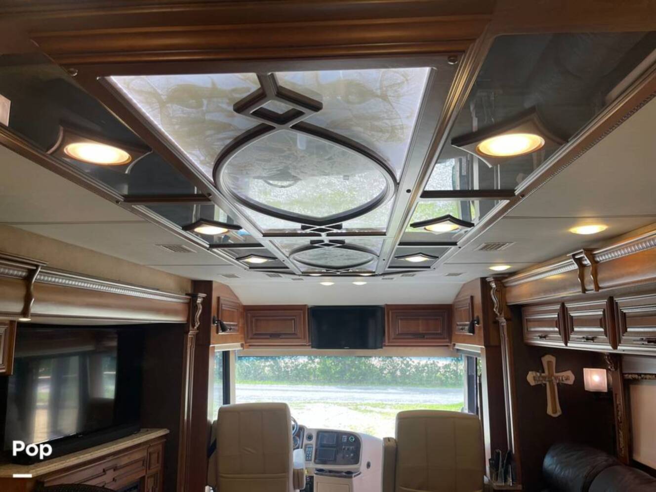 A photo of this 2015 Entegra Coach Cornerstone 45B