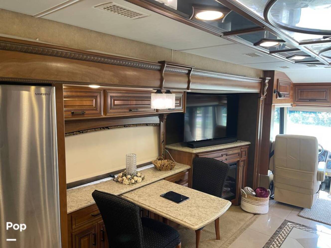 A photo of this 2015 Entegra Coach Cornerstone 45B