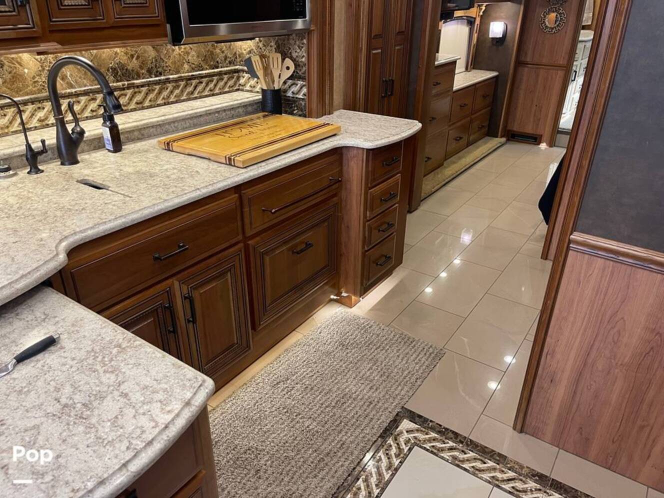 A photo of this 2015 Entegra Coach Cornerstone 45B