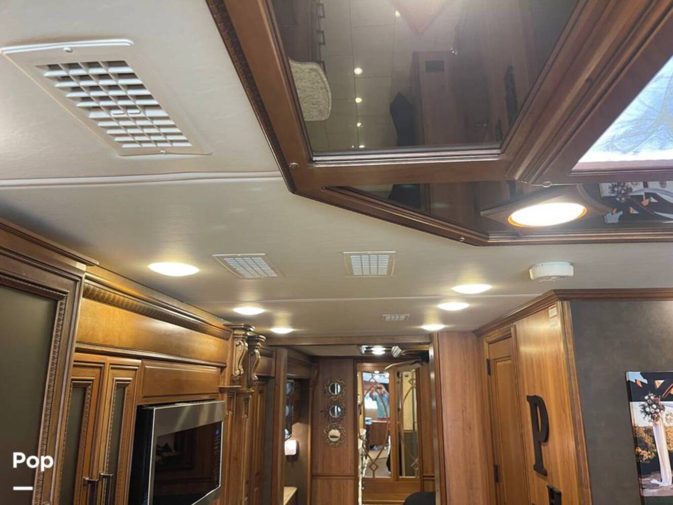 A photo of this 2015 Entegra Coach Cornerstone 45B