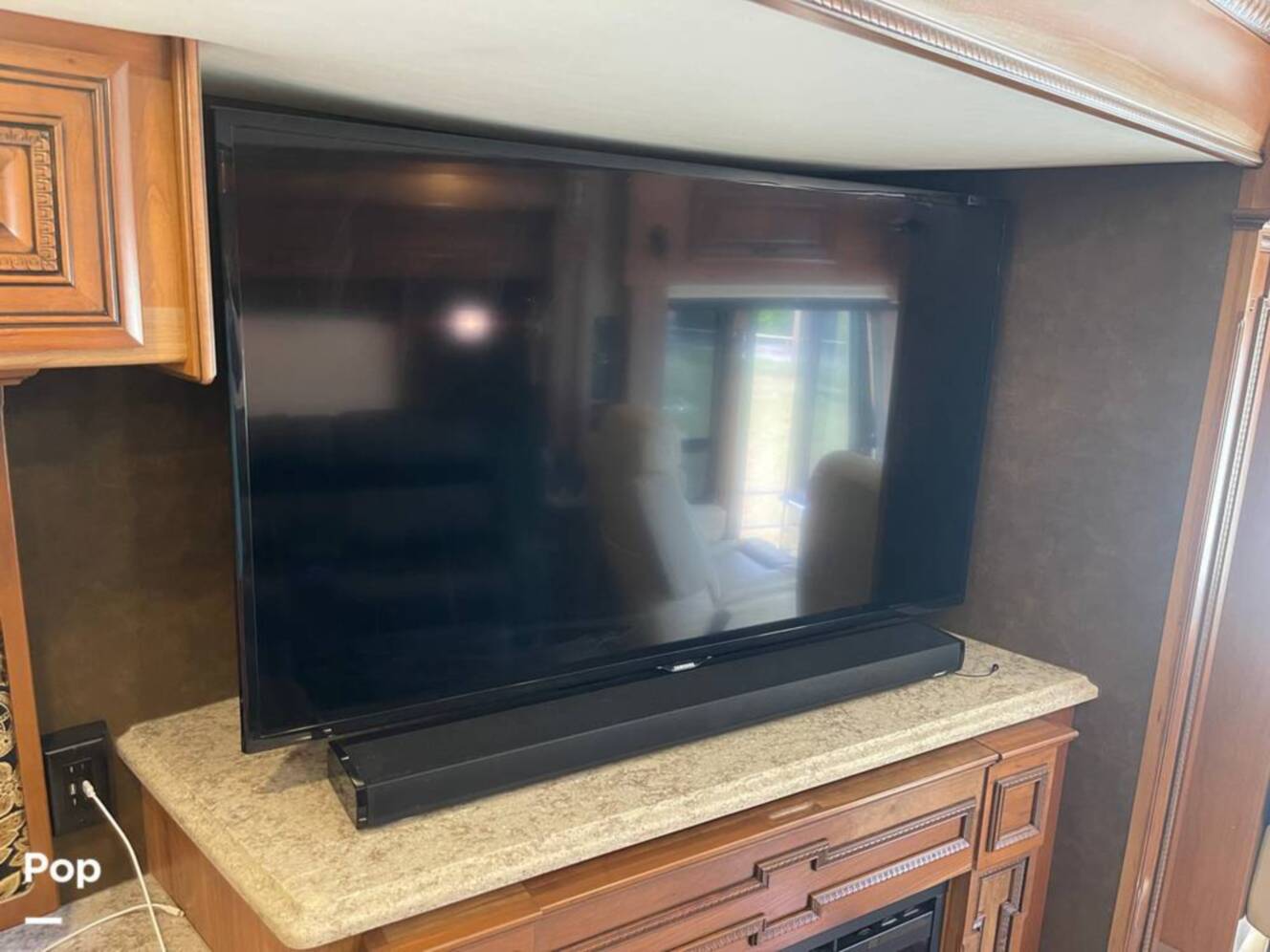 A photo of this 2015 Entegra Coach Cornerstone 45B