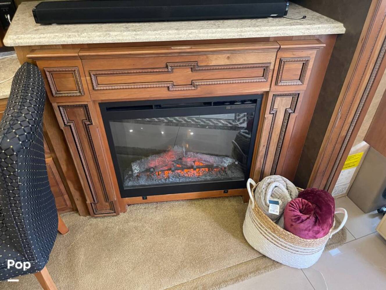 A photo of this 2015 Entegra Coach Cornerstone 45B