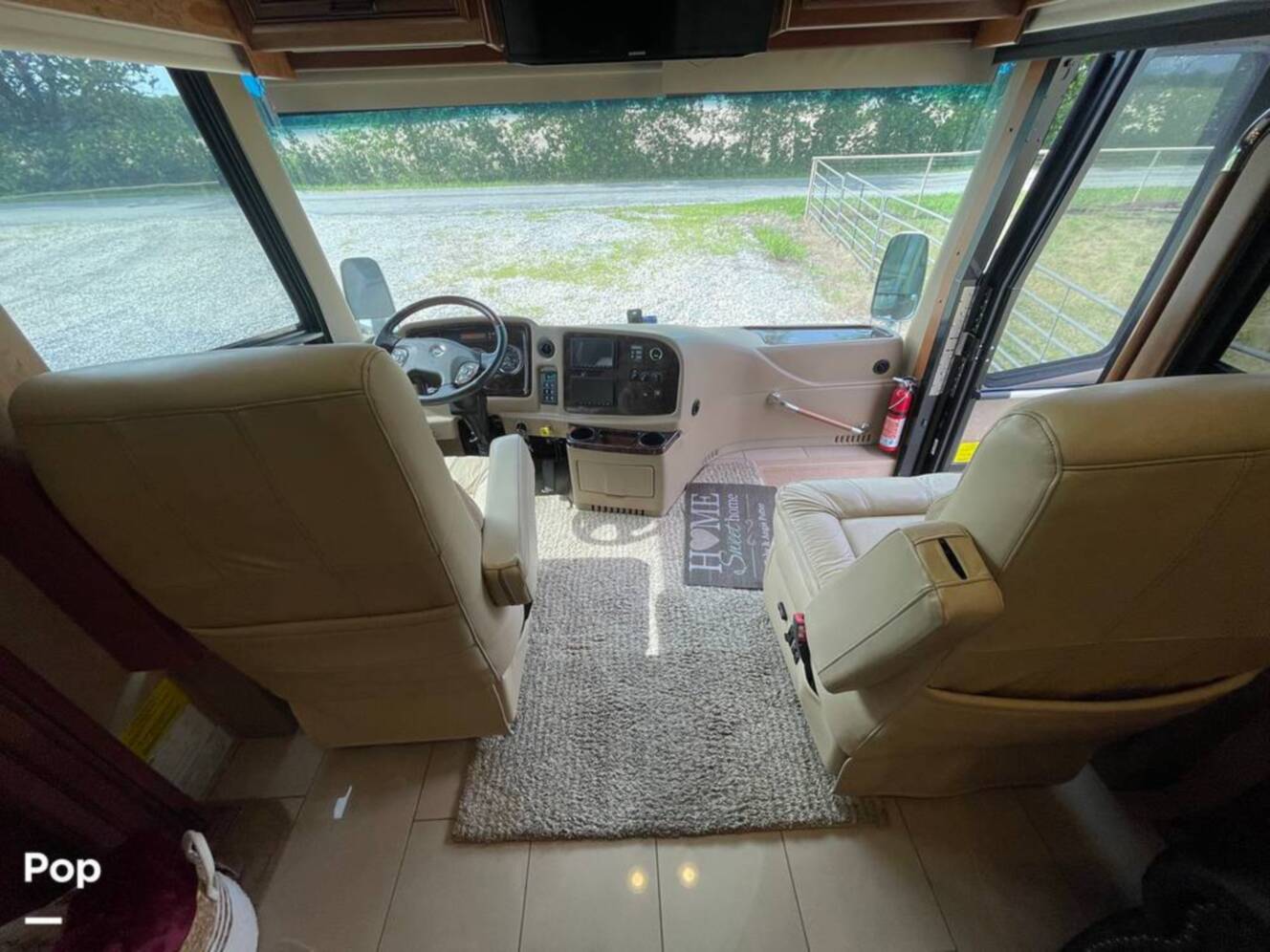 A photo of this 2015 Entegra Coach Cornerstone 45B