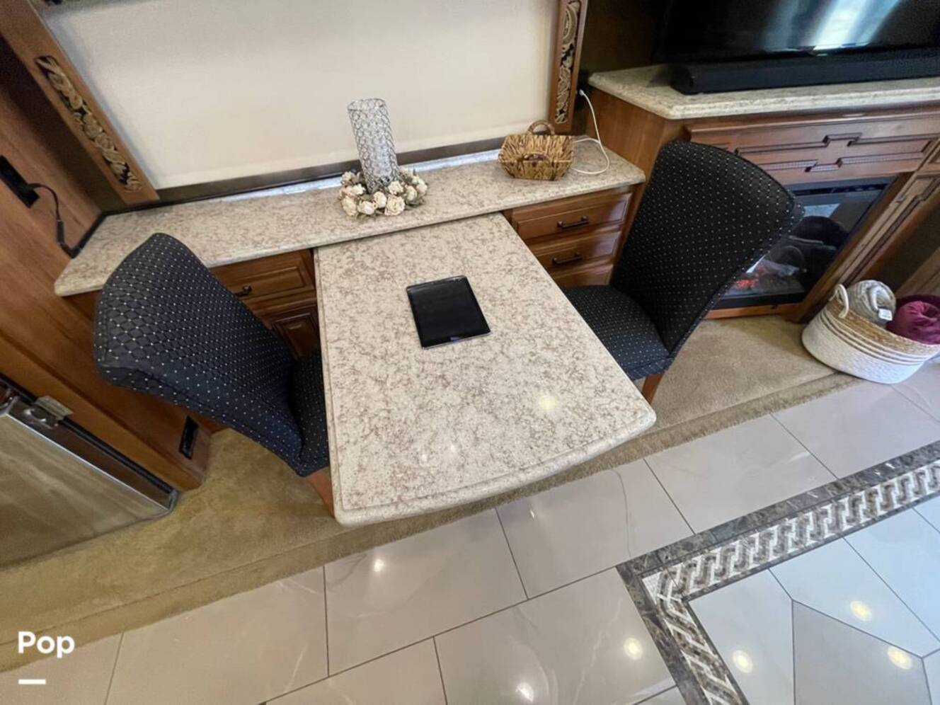 A photo of this 2015 Entegra Coach Cornerstone 45B