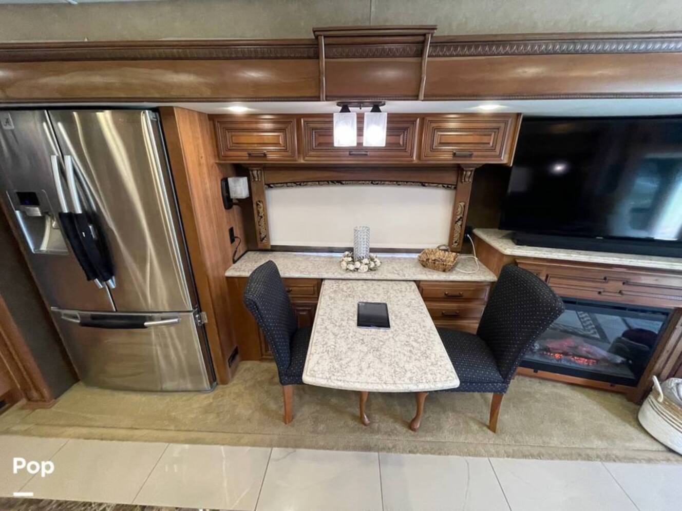 A photo of this 2015 Entegra Coach Cornerstone 45B