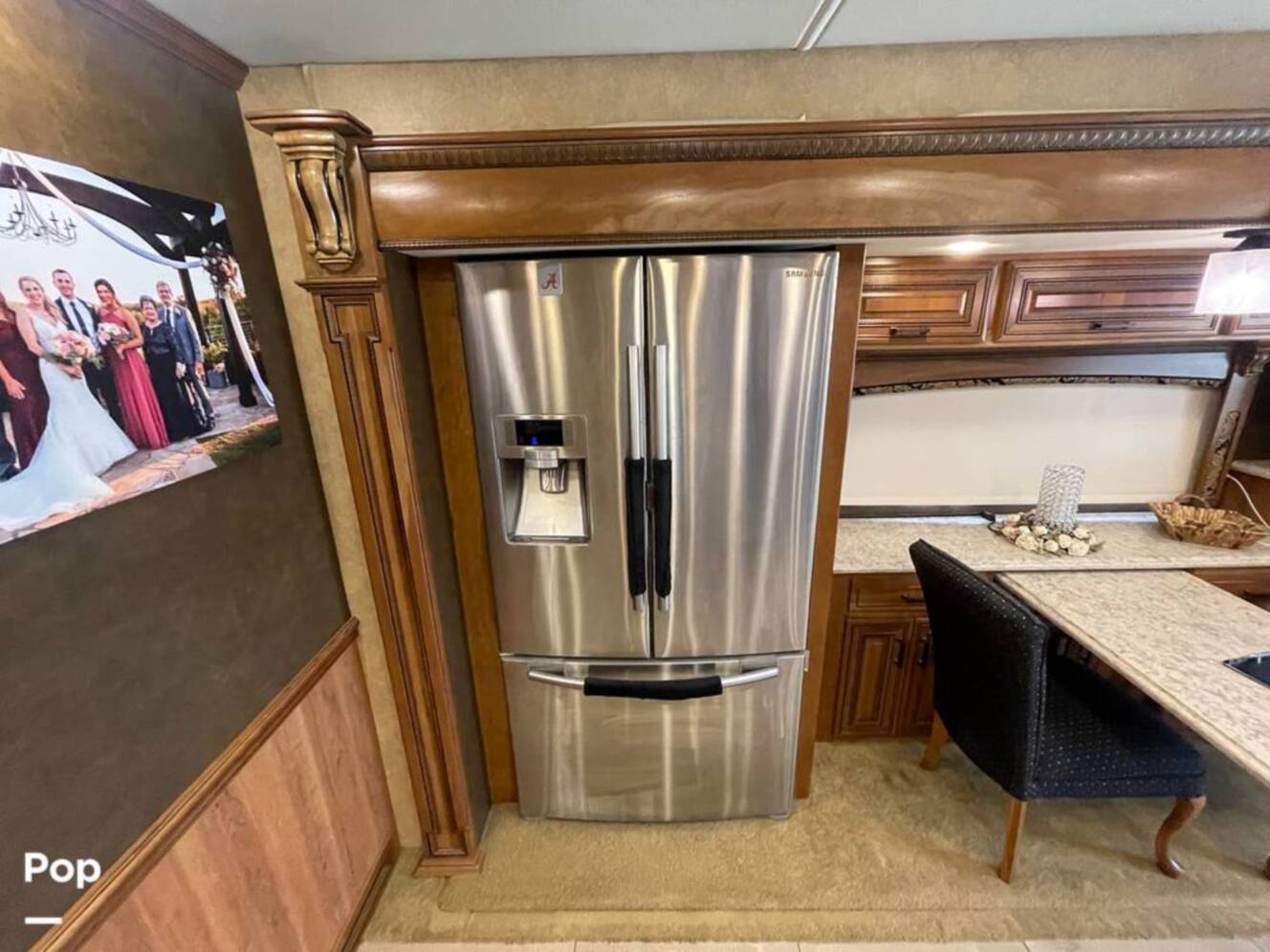 A photo of this 2015 Entegra Coach Cornerstone 45B