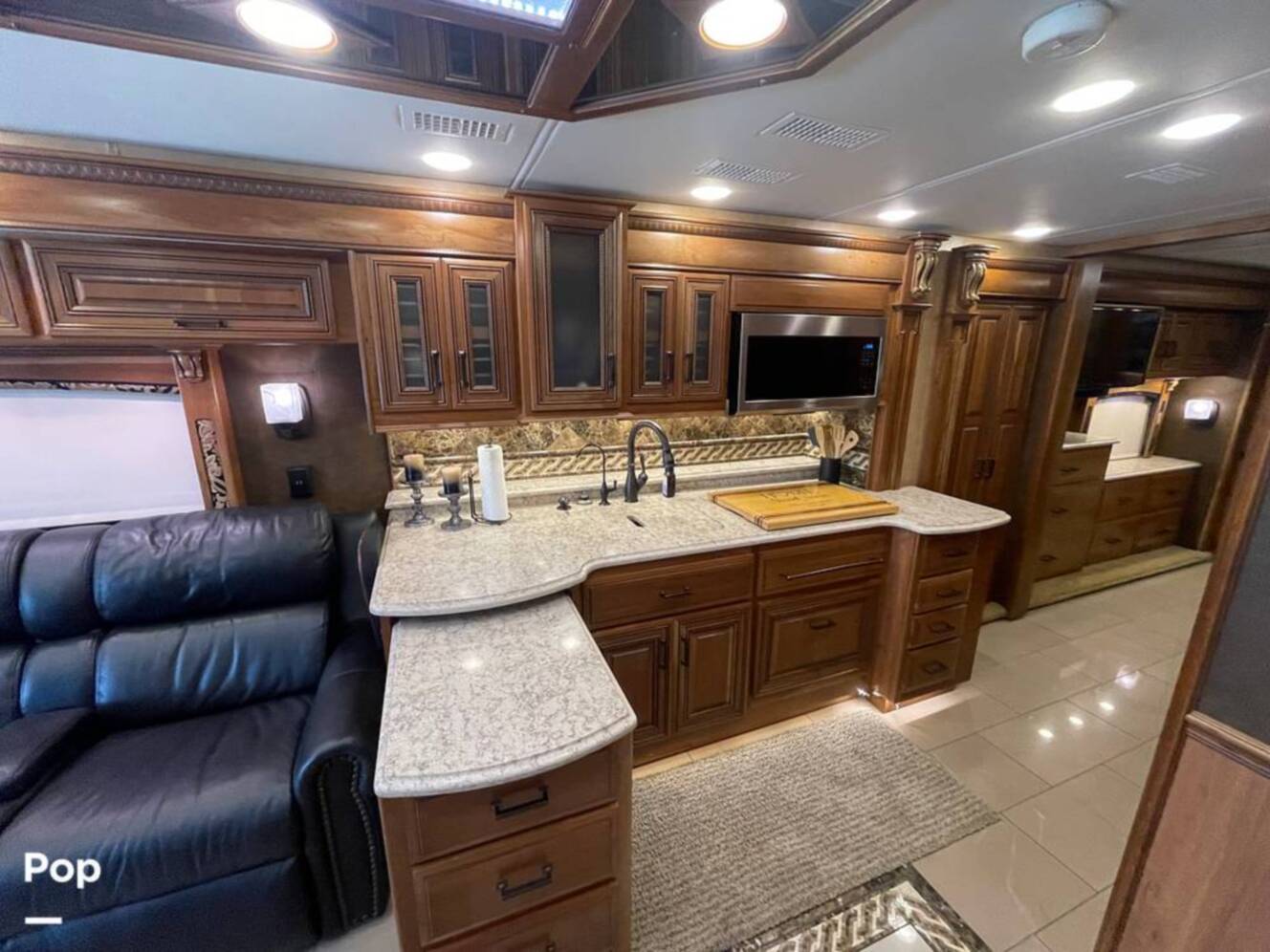A photo of this 2015 Entegra Coach Cornerstone 45B