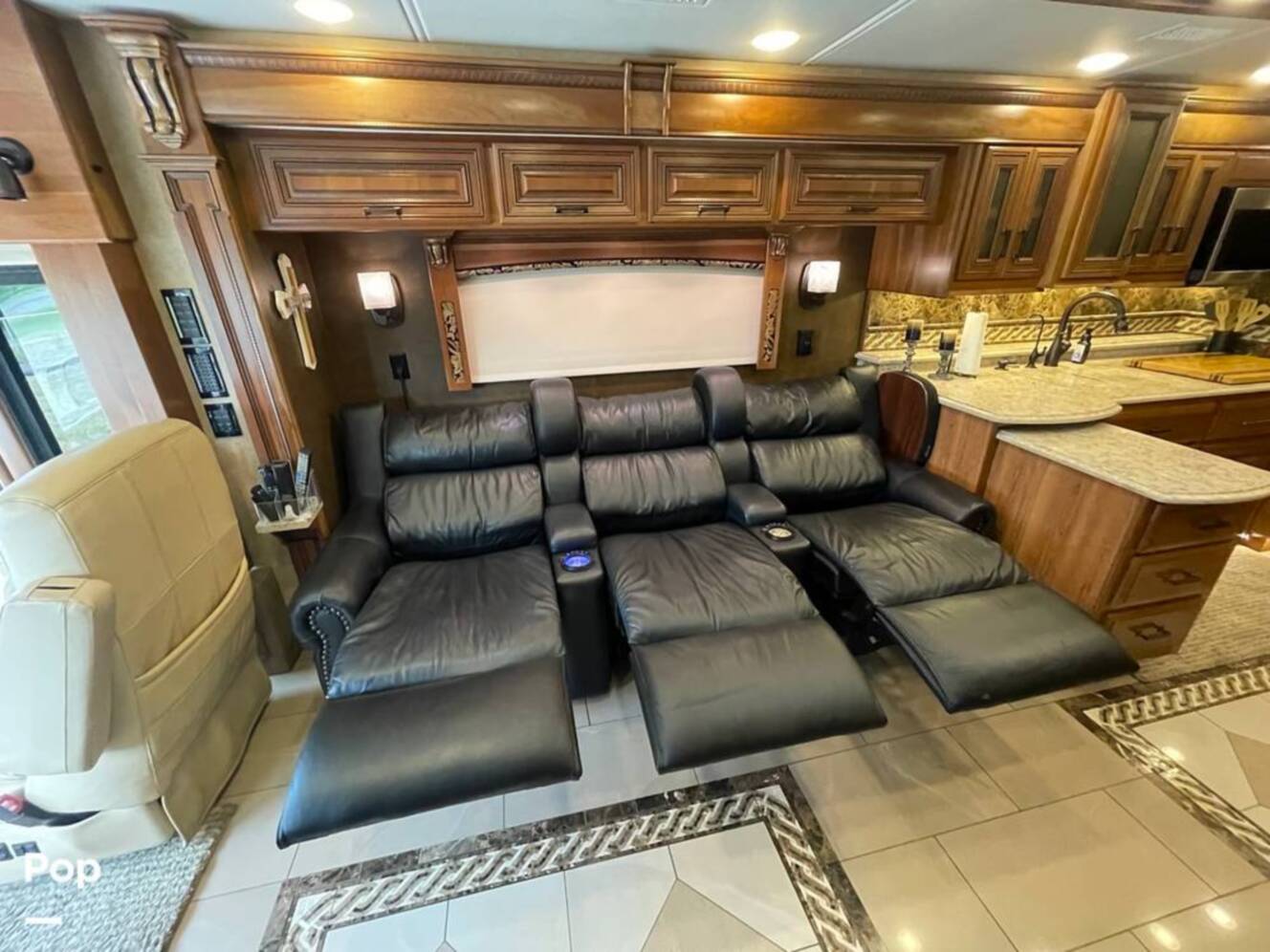 A photo of this 2015 Entegra Coach Cornerstone 45B