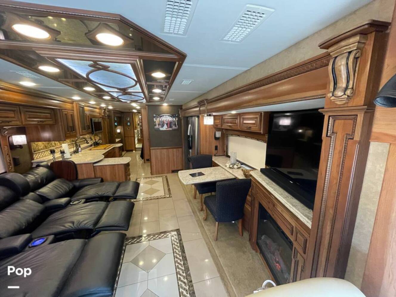 A photo of this 2015 Entegra Coach Cornerstone 45B