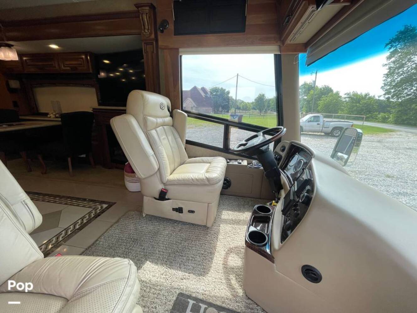 A photo of this 2015 Entegra Coach Cornerstone 45B