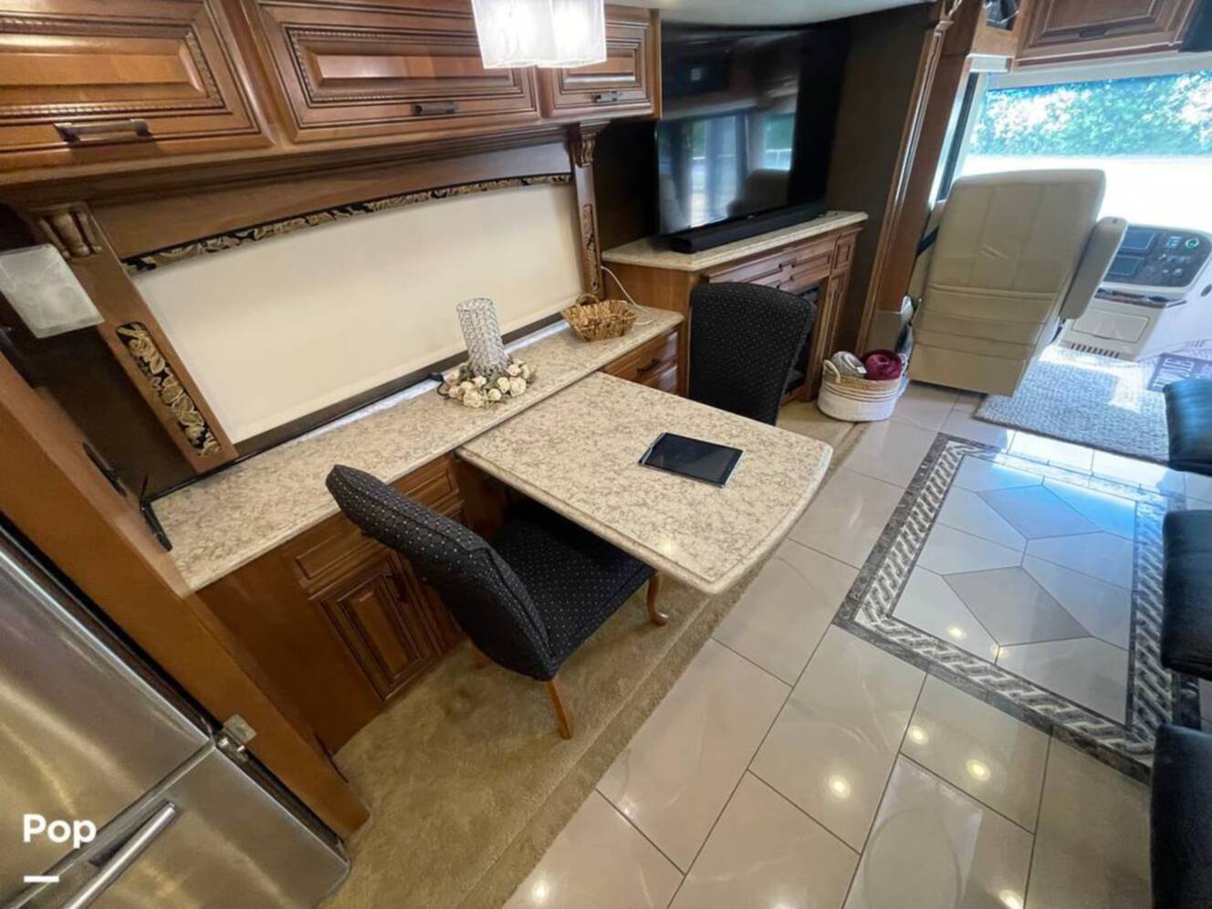 A photo of this 2015 Entegra Coach Cornerstone 45B