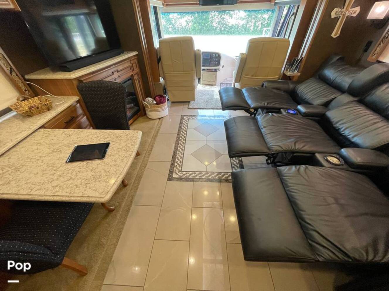 A photo of this 2015 Entegra Coach Cornerstone 45B