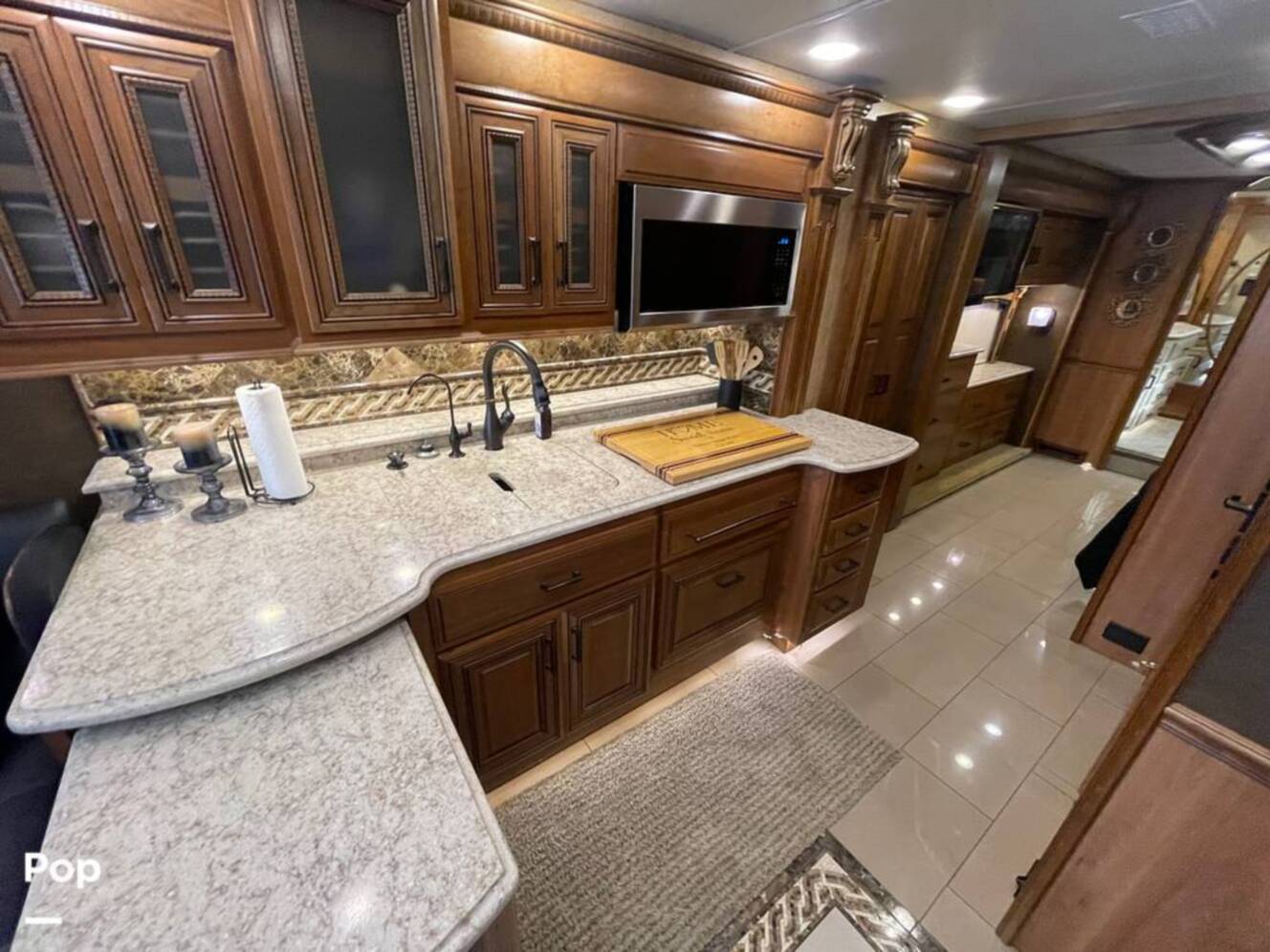 A photo of this 2015 Entegra Coach Cornerstone 45B