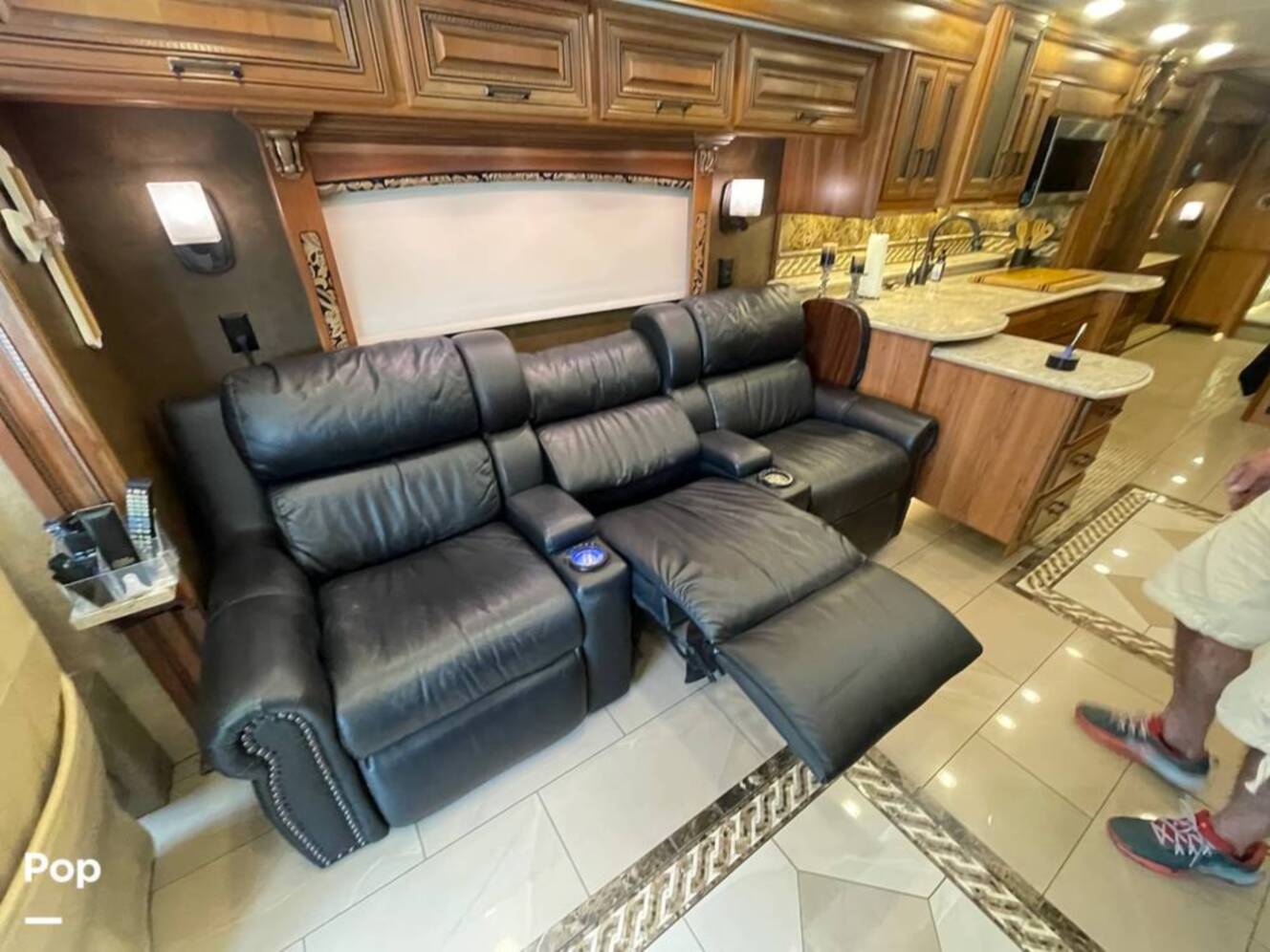 A photo of this 2015 Entegra Coach Cornerstone 45B