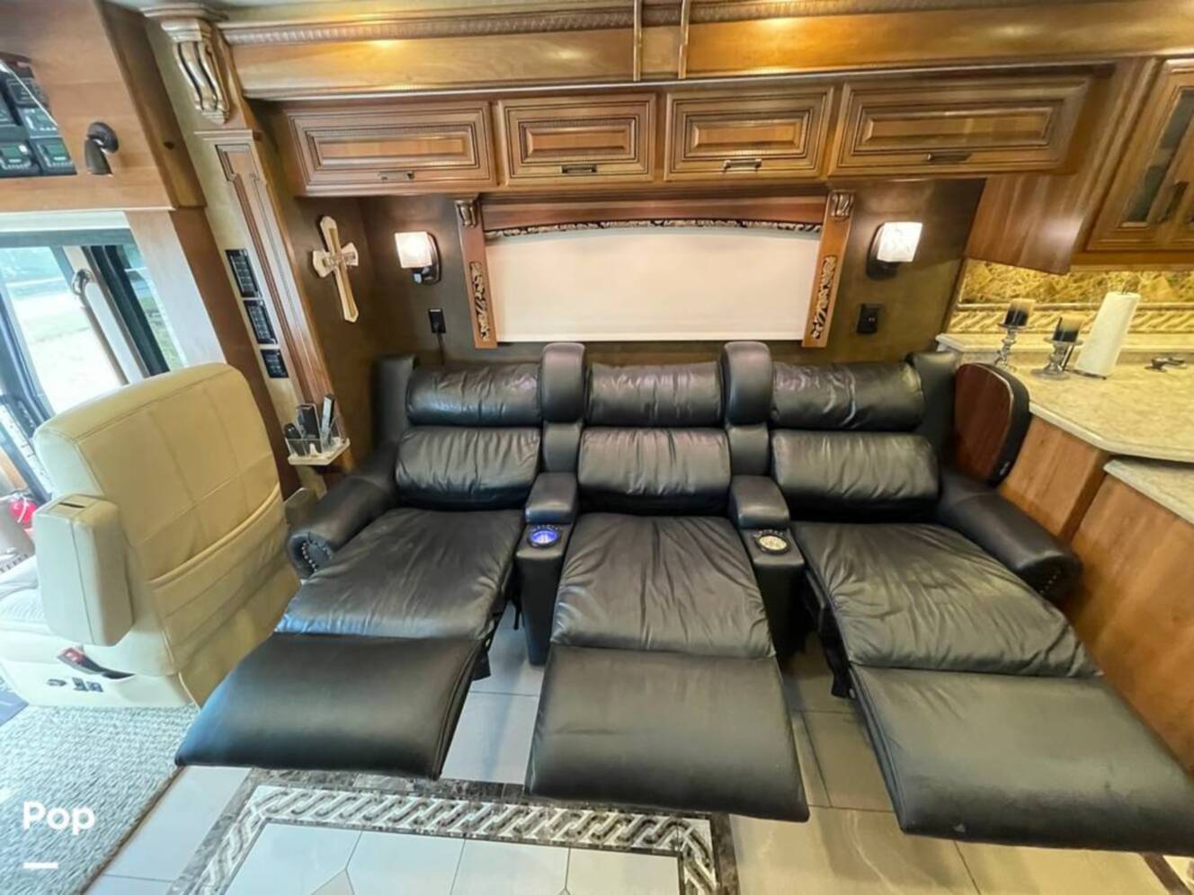 A photo of this 2015 Entegra Coach Cornerstone 45B